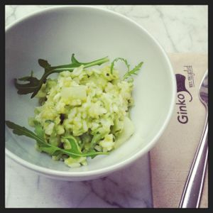 Risotto at Ginko in Graz