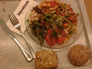 Salad mix at Mangolds in Graz