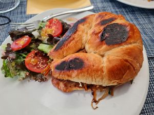 Sándwich at Jardin La Reserva Restaurante in San Cristobal De Las Casas