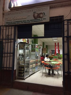 Entrance at La Delicia in Abancay