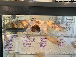 Top rack has vegan options! at Tina's Symphony Bakery in Chino