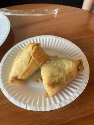 Vegan lentil puffs at Tina's Symphony Bakery in Chino