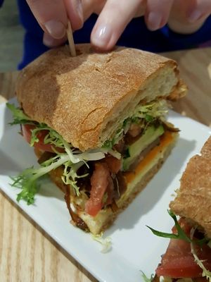 Smoked Tofu at Copper Branch in Waterloo