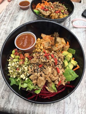 Asian Fusion Bowl w/ Shiitake🤩 at Copper Branch in Waterloo