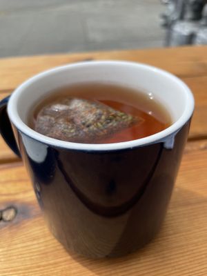 Rooibos tea  at Peloton Cafe in Seattle