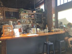 Counter  at Peloton Cafe in Seattle