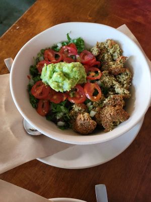 Vegan Rice Bowl - AMAZING at Bull Street Taco in Savannah