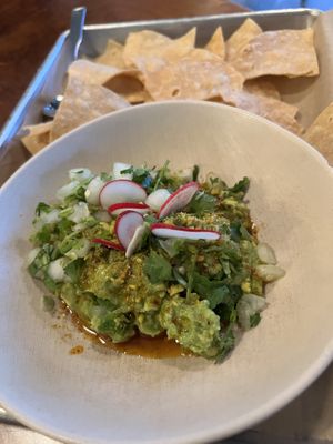 Guacamole bowl   at Bull Street Taco in Savannah