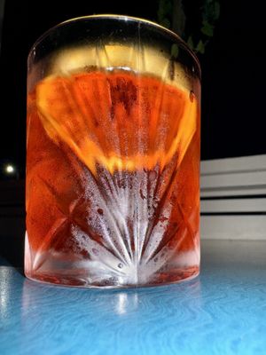 mezcal negroni   at Bull Street Taco in Savannah