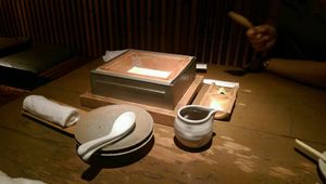 making fresh tofu at Sorano in Tokyo