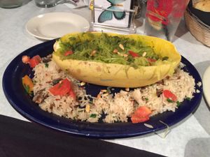 the ultimate vegetarian  at Food For Thought in Williamsburg