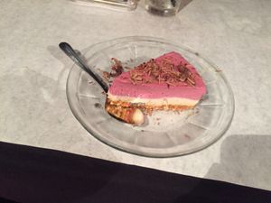 dessert at Food For Thought in Williamsburg