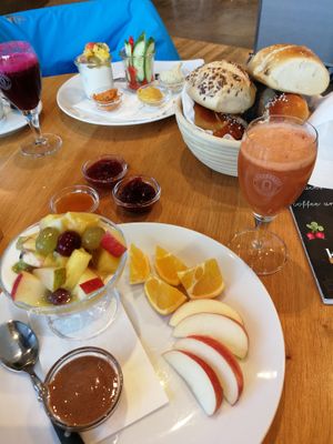 Vegan Frühstück Süss at Kaisers Gute Backstube in Loerrach