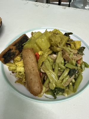 Vegan Thai   at Vegetarian - Chawalanok Rd in Ubon Ratchathani