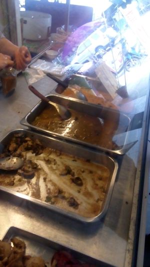 khao gaeng style at Vegetarian - Chawalanok Rd in Ubon Ratchathani