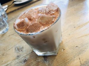 Vegan drink at The Spread Eagle in East London