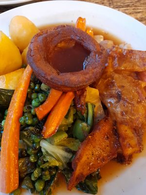 Celeriac roast at The Spread Eagle in East London