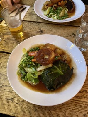Nut roast at The Spread Eagle in East London