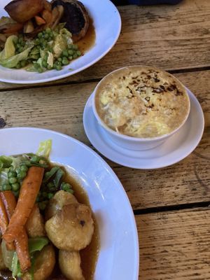 Cauliflower cheese at The Spread Eagle in East London