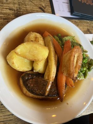 nutty roast  at The Spread Eagle in East London