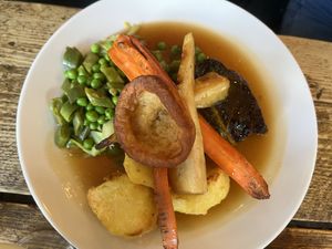nutty roast  at The Spread Eagle in East London