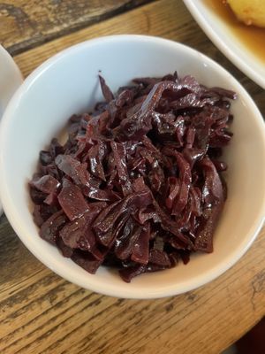 cabbage   at The Spread Eagle in East London