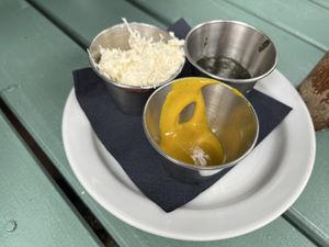 Sauces  at The Spread Eagle in East London