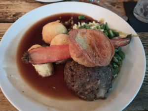 Walnut & Cashew Nut Roast at The Spread Eagle in East London