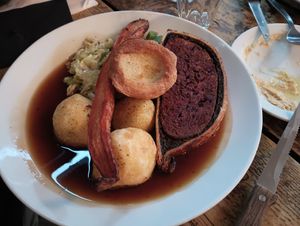 Beet Wellington at The Spread Eagle in East London