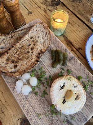 Whole baked Shamembert   at The Spread Eagle in East London
