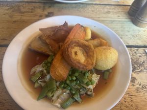 Celeriac roast  at The Spread Eagle in East London