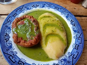 Pie and mash at The Spread Eagle in East London