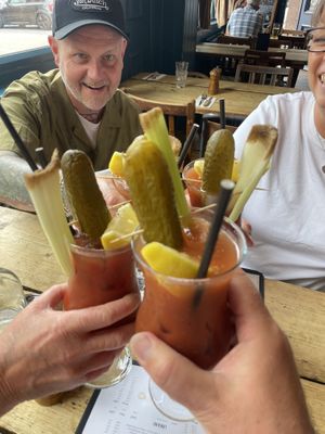   at The Spread Eagle in East London