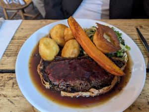 Wellington roast at The Spread Eagle in East London