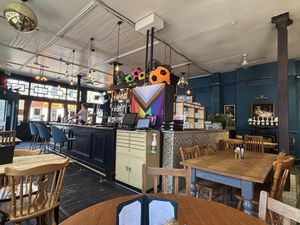   at The Spread Eagle in East London