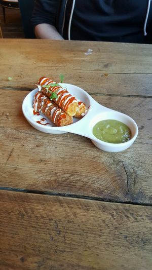 cheese thing at The Spread Eagle in East London