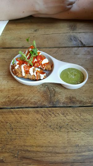 chicken wing at The Spread Eagle in East London