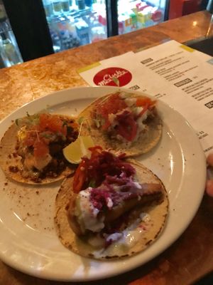 Tacos at The Spread Eagle in East London