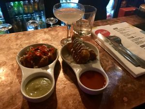 Cheese sticks  at The Spread Eagle in East London