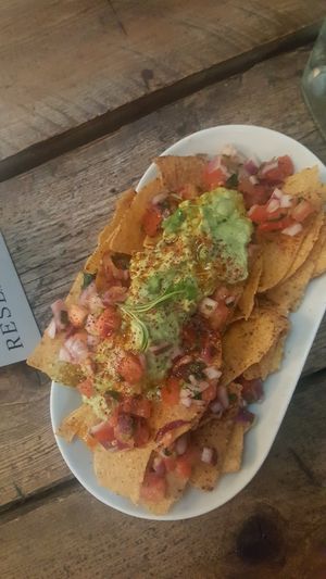 Big portion at The Spread Eagle in East London