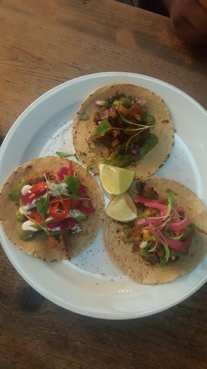 Taco's at The Spread Eagle in East London