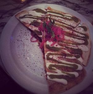 Quisadillas at The Spread Eagle in East London