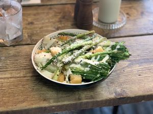 Caesar salad at The Spread Eagle in East London
