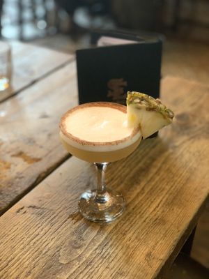 Smoked Pineapple Cosmo at The Spread Eagle in East London