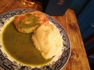 Pie and mash at The Spread Eagle in East London