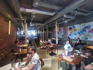 Interior at Flax & Kale - Sant Pere Mes in Barcelona