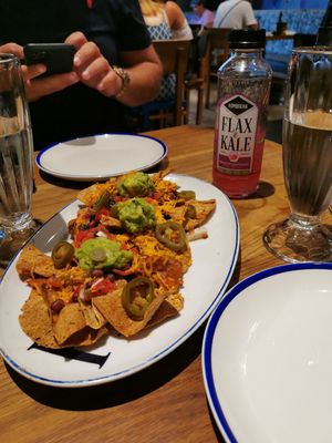 Nachos at Flax & Kale - Sant Pere Mes in Barcelona