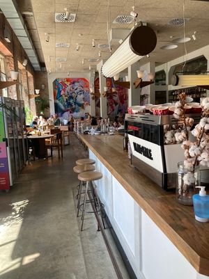 Interior-downstairs  at Flax & Kale - Sant Pere Mes in Barcelona