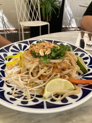 Pasta entree at Flax & Kale - Sant Pere Mes in Barcelona