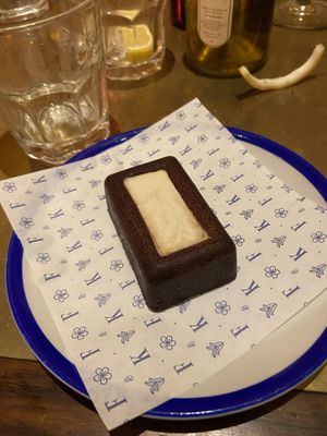 Desert 🍫  at Flax & Kale - Sant Pere Mes in Barcelona